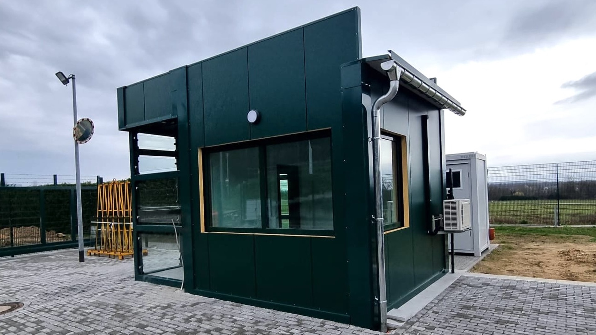 DUCON shelter with technical equipment